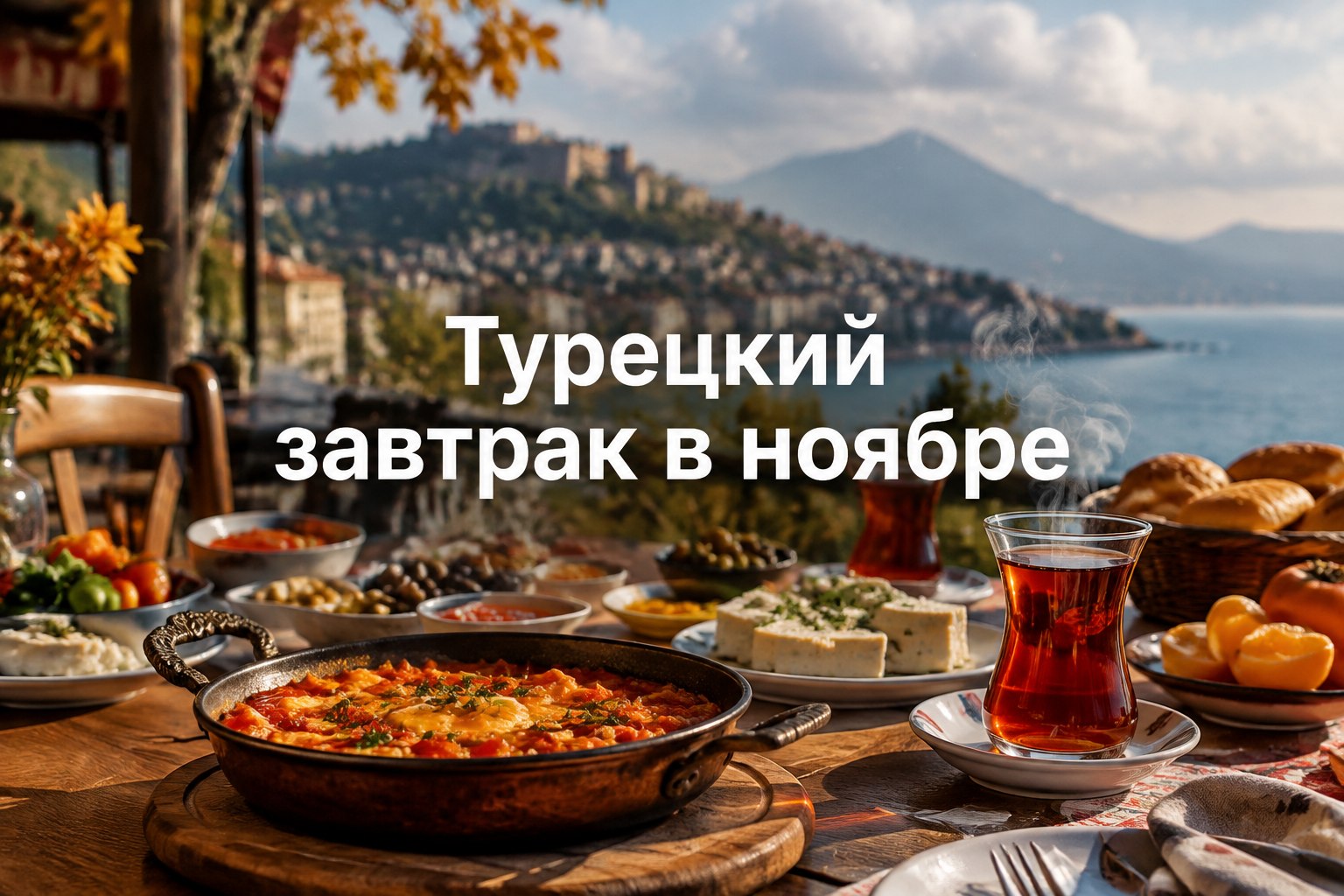 Турецкий завтрак в ноябре