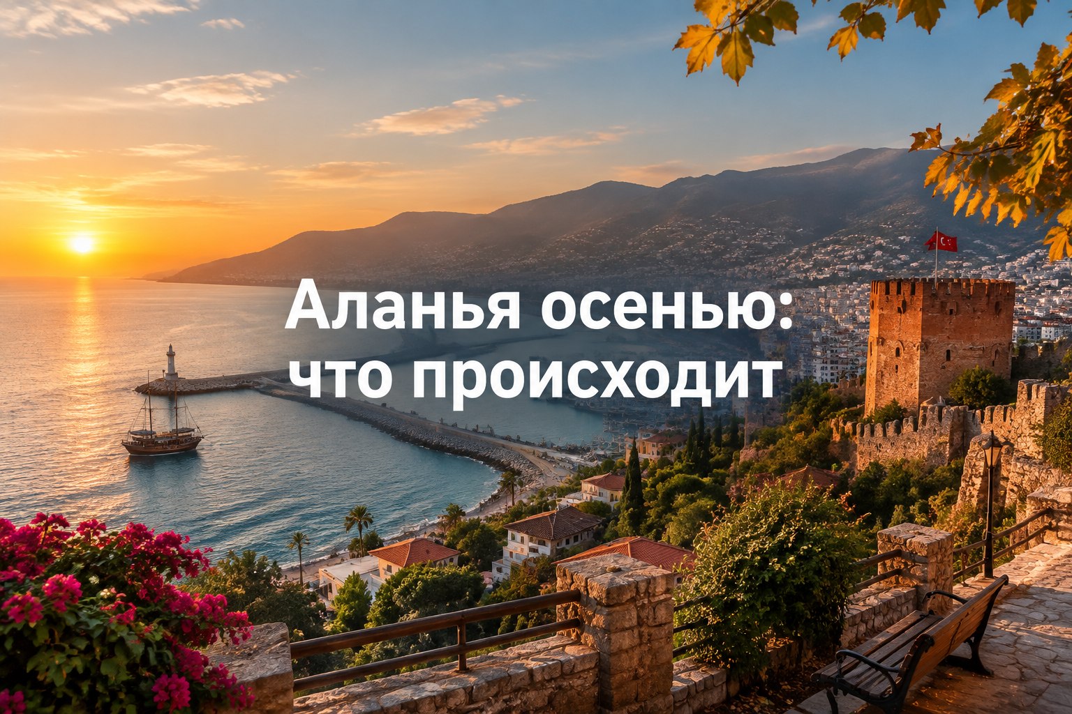 Аланья осенью: город после летнего сезона